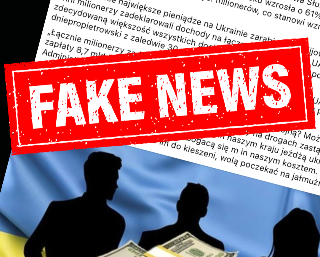 Ukraińscy „milionerzy” bogacący się kosztem Polski? Sprawdzamy manipulacje działacza Konfederacji