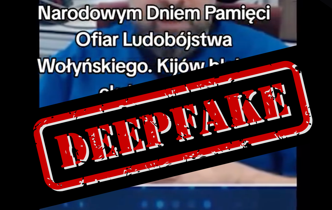 Fałszywe pismo, deepfake i podrobione konto eksperta – dezinformacja wokół ekshumacji w Puźnikach